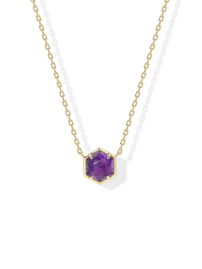 925 Sterling Silver chain Plated Gemstone Pendant Necklace | Dainty Chain Necklaces for Women | Amethyst, Onyx, Green Fluorite, Labradorite, Pearl, Rose Quartz, Agate, Sodalite, Turquoise Gemstone Pendants XL-025