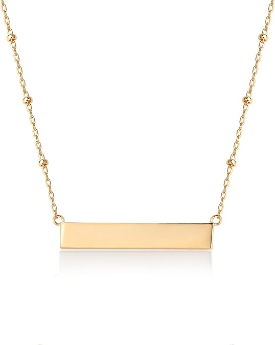 14K Gold Plated Dainty Cubic Zirconia Pendant Necklace for Women | Dot, Elephant, Butterfly, Pineapple, Lock, Knot, Palm Tree, Bow, Smiley Pendant | Layering Chain Necklaces XL-031