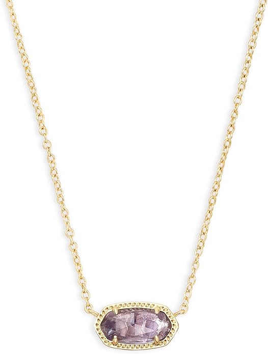 Elisa Pendant Necklace for Women, Fashion Jewelry, 14k Gold-Plated XL-032