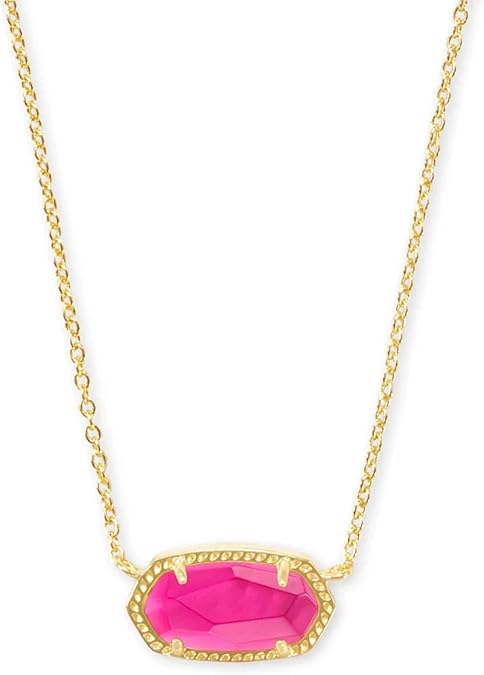 Elisa Pendant Necklace for Women, Fashion Jewelry, 14k Gold-Plated XL-032