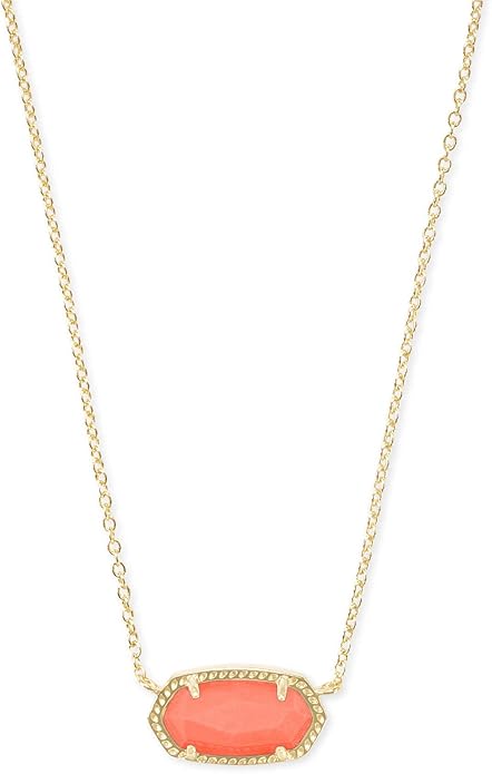 Elisa Pendant Necklace for Women, Fashion Jewelry, 14k Gold-Plated XL-032