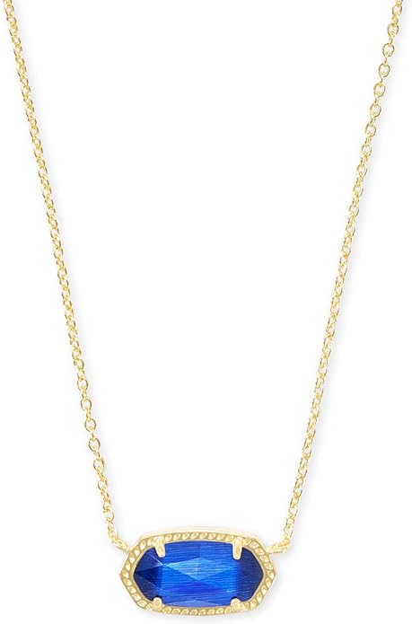 Elisa Pendant Necklace for Women, Fashion Jewelry, 14k Gold-Plated XL-032