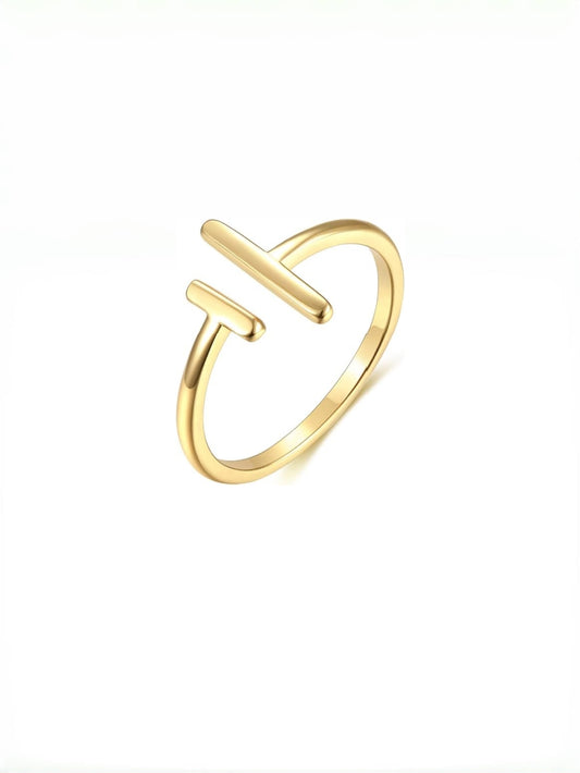 14K Gold Plated Dainty CZ Dainty Diamond Stackable Ring Eternity Bands Minimalist Jewelry Gift JZ-010