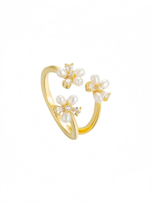 Dainty Flower Ring for Women JZ-057