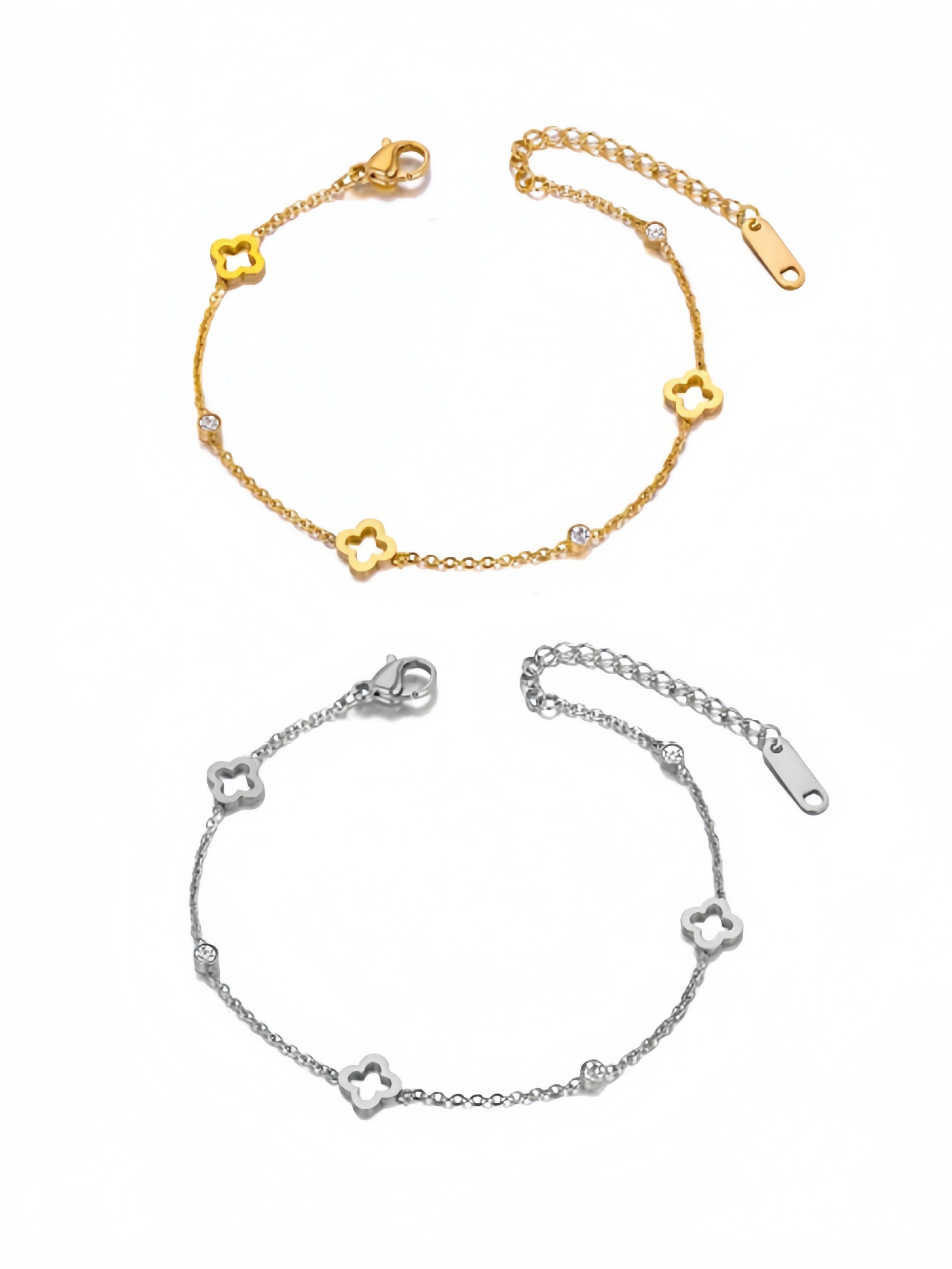 UNA CLOVER ANKLET JL-048