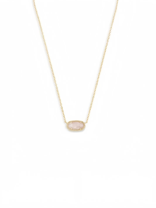 Elisa Pendant Necklace for Women, Fashion Jewelry, 14k Gold-Plated  XL-032