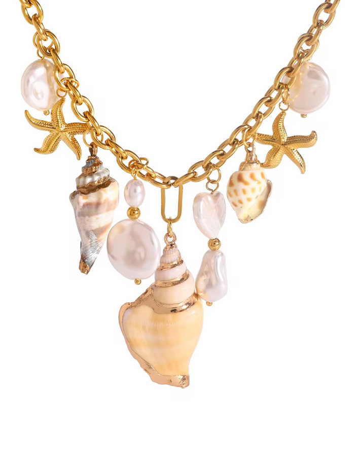 NERINA MULTI CHARM NECKLACE