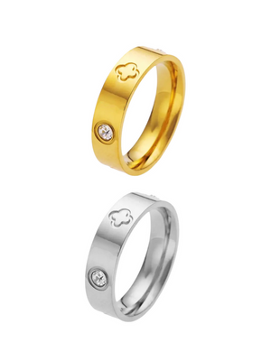 DOME CLOVER RING