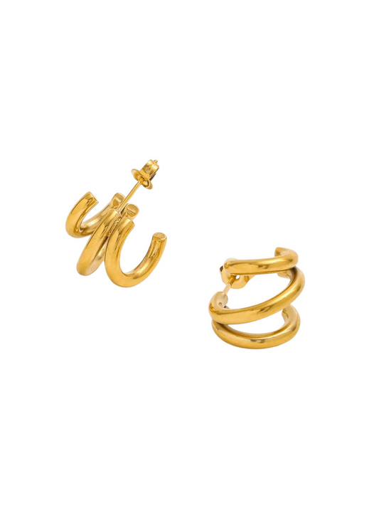 ABBIE HOOP EARRING