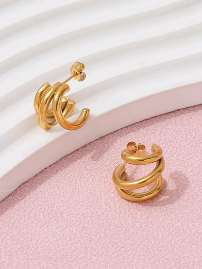 ABBIE HOOP EARRING