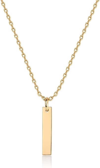 14K Gold Plated Dainty Cubic Zirconia Pendant Necklace for Women | Dot, Elephant, Butterfly, Pineapple, Lock, Knot, Palm Tree, Bow, Smiley Pendant | Layering Chain Necklaces XL-031