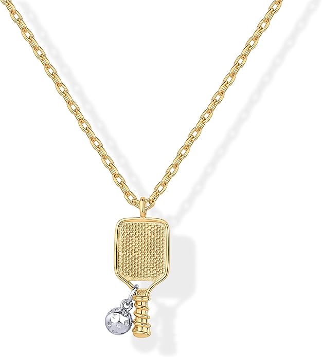14K Gold Plated Dainty Cubic Zirconia Pendant Necklace for Women | Dot, Elephant, Butterfly, Pineapple, Lock, Knot, Palm Tree, Bow, Smiley Pendant | Layering Chain Necklaces XL-031