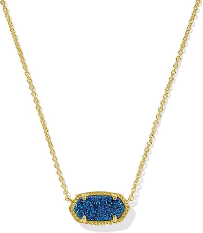 Elisa Pendant Necklace for Women, Fashion Jewelry, 14k Gold-Plated  XL-032