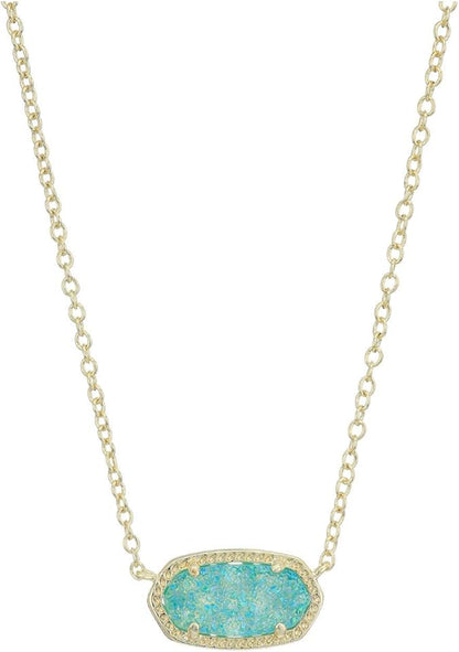 Elisa Pendant Necklace for Women, Fashion Jewelry, 14k Gold-Plated  XL-032