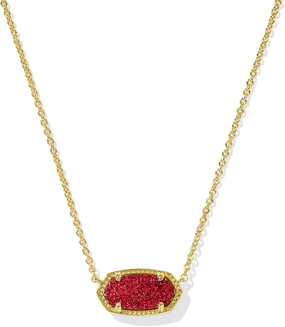 Elisa Pendant Necklace for Women, Fashion Jewelry, 14k Gold-Plated  XL-032