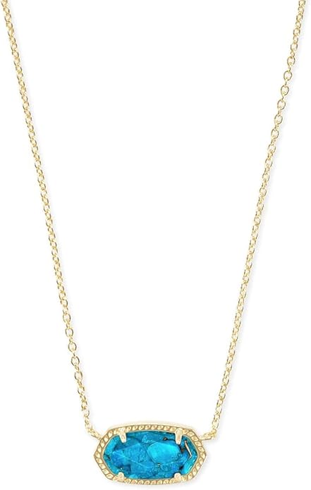 Elisa Pendant Necklace for Women, Fashion Jewelry, 14k Gold-Plated  XL-032
