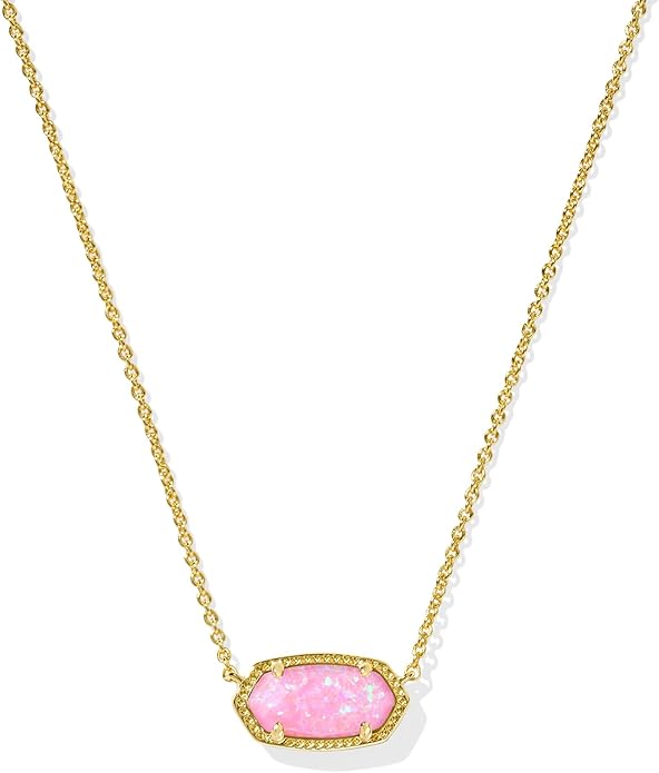 Elisa Pendant Necklace for Women, Fashion Jewelry, 14k Gold-Plated  XL-032