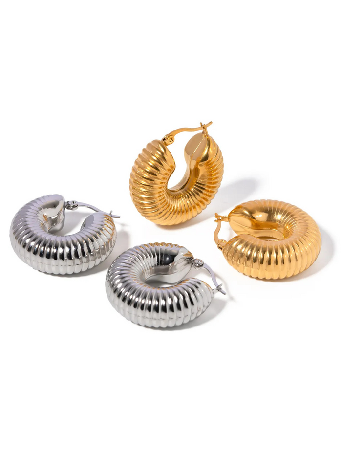 AURA HOOP EARRING EH-021