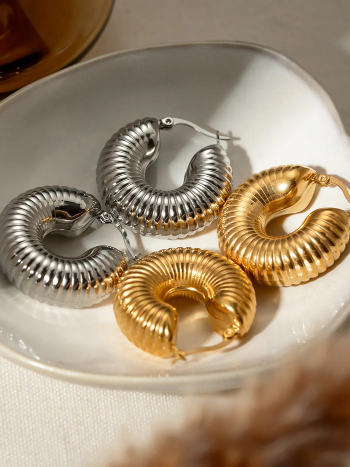 AURA HOOP EARRING EH-021