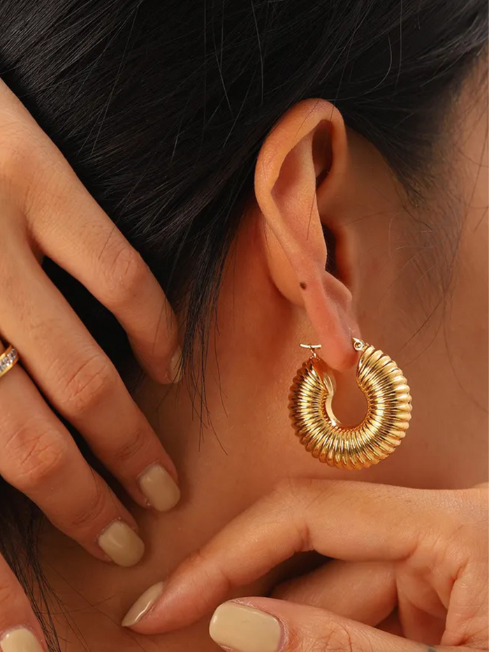 AURA HOOP EARRING EH-021