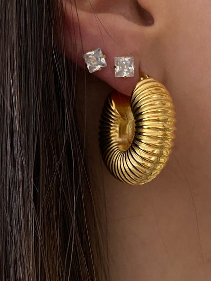 AURA HOOP EARRING EH-021