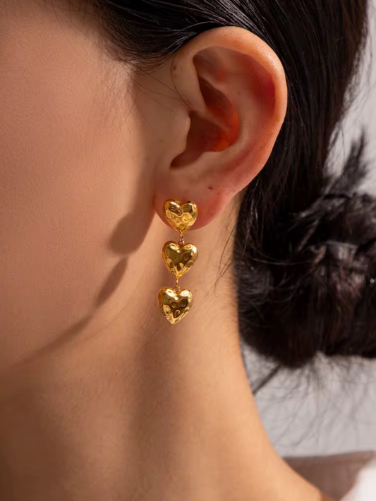 MARIA HEART EARRING EH-033