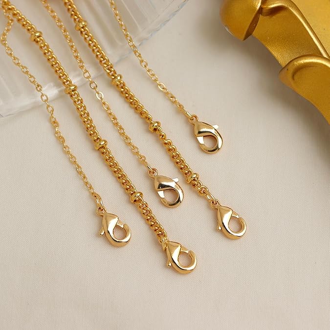 Gold Stone Pendant Necklaces for Women, Chunky Gemstone Dangle Necklace Wedding Prom Fashion Jewelry Gift XL-037