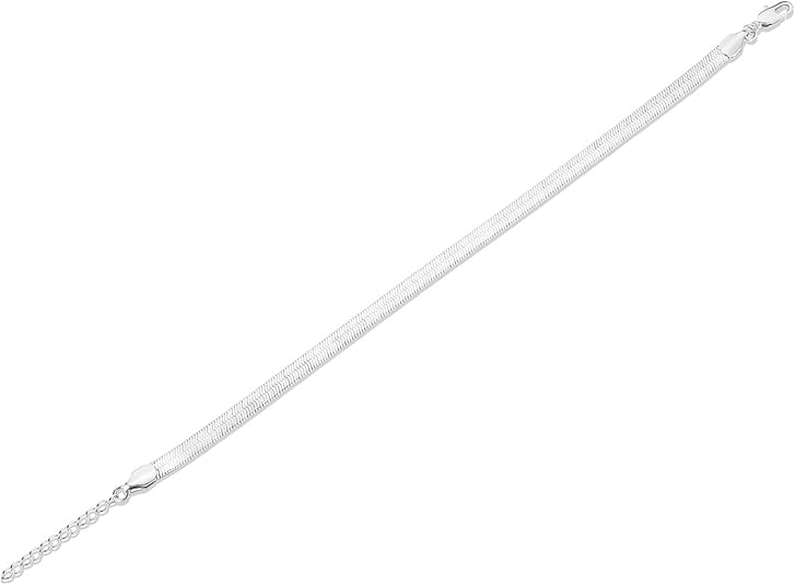 14K-18K Gold Plated Charm Link Flat Gold Anklets for Women | Beaded Paperclip Snake Chain Jewelry Anklets JL-017