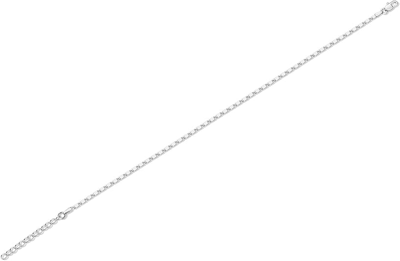 Gold Plated Charm Link Flat Gold Anklets for Women Paperclip Snake Chain Jewelry Anklets JL-018