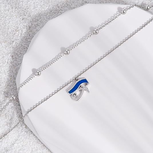 Dainty Anklets S925 Sterling Silver Summer Layered Anklet Bracelet Adjustable Multilayer Beach Anklet Bracelet Foot Jewelry for Women 10-11 Inches JL-020