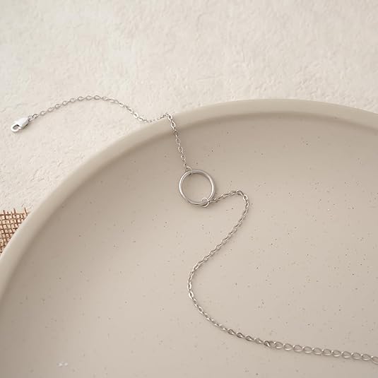 925 Sterling Silver Ankle Bracelet Multilayer Anklets for Women Satellite, Star, Cross, Circle, Butterfly, Teardrop, Oval Disk Layered Anklet Beach Jewelry JL-032