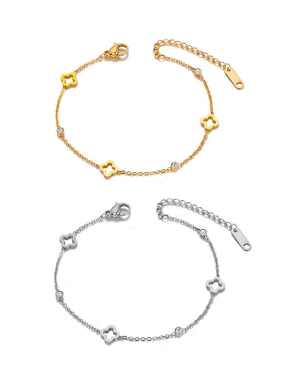 UNA CLOVER ANKLET JL-048