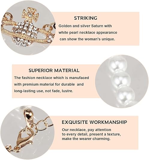 925 Sterling Silver chain  Artificial Pearl Necklace, Pearl Choker Necklace Charm Lady Girlfriend Wedding Birthday Anniversary XL-055
