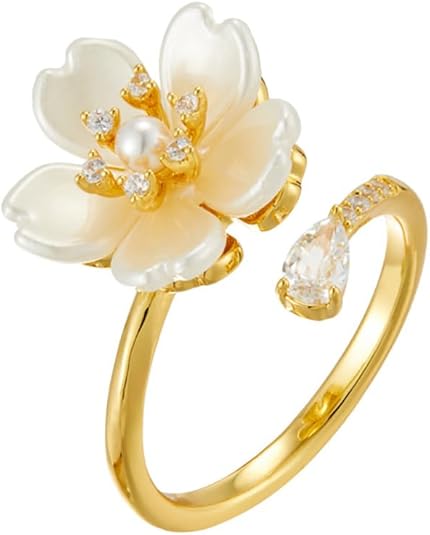 Dainty Flower Ring for Women JZ-057