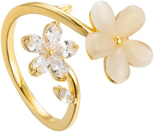 Dainty Flower Ring for Women JZ-057