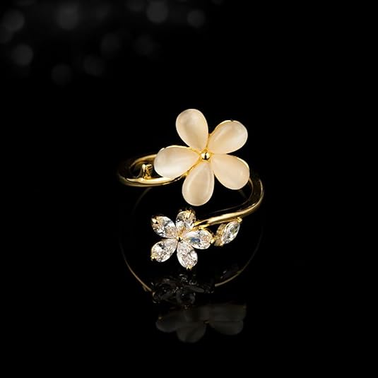 Dainty Flower Ring for Women JZ-057