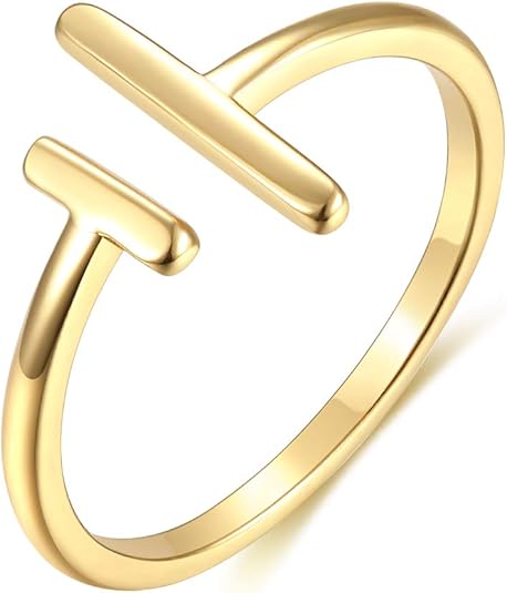 14K Gold Plated Dainty CZ Dainty Diamond Stackable Ring Eternity Bands Minimalist Jewelry Gift JZ-010