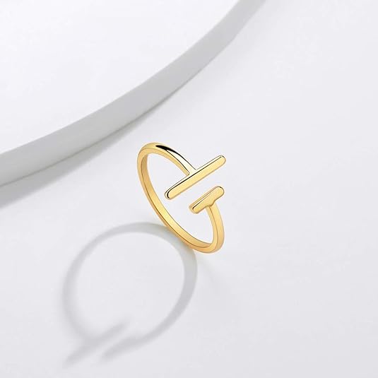 14K Gold Plated Dainty CZ Dainty Diamond Stackable Ring Eternity Bands Minimalist Jewelry Gift JZ-010