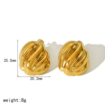 Alloy earrings, gold earrings, silver earrings, multi - shaped earrings, statement earrings, stylish earrings, daily wear earrings, high - quality earrings, fast - shipping earrings, color - blocked earrings EH-061
