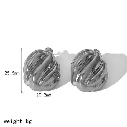 Alloy earrings, gold earrings, silver earrings, multi - shaped earrings, statement earrings, stylish earrings, daily wear earrings, high - quality earrings, fast - shipping earrings, color - blocked earrings EH-061