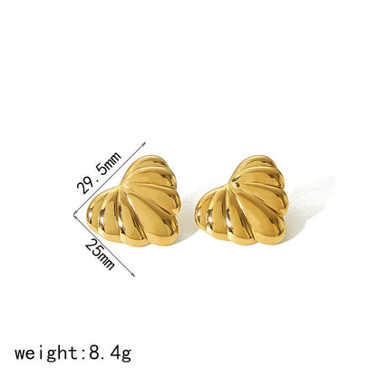 Alloy earrings, gold earrings, silver earrings, multi - shaped earrings, statement earrings, stylish earrings, daily wear earrings, high - quality earrings, fast - shipping earrings, color - blocked earrings EH-061