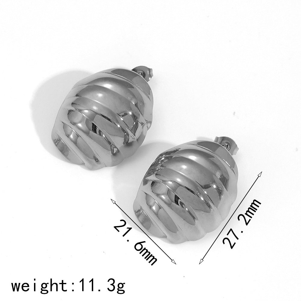 Alloy earrings, gold earrings, silver earrings, multi - shaped earrings, statement earrings, stylish earrings, daily wear earrings, high - quality earrings, fast - shipping earrings, color - blocked earrings EH-061