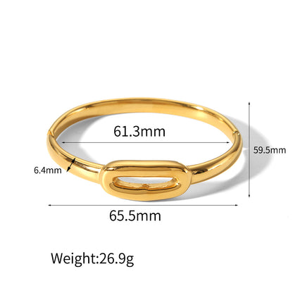 Multi-style gold-toned fashion bracelet set with knot/oval/criss-cross designs, multi-size options, tarnish-resistant metal and stackable function SL-053