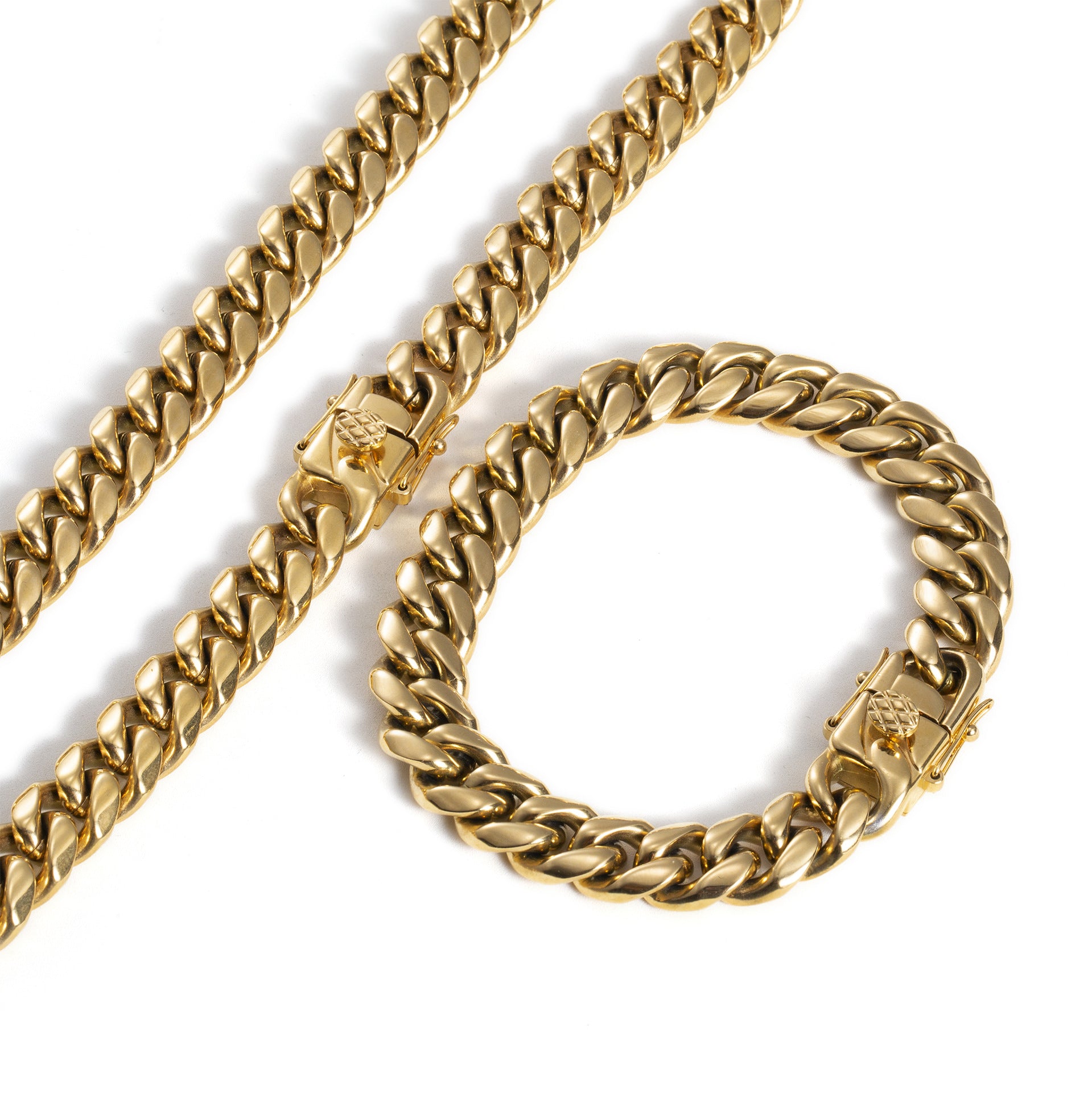 men necklace, cuban link chain, stainless steel jewelry, gold silver chain, iced out clasp, hip hop style, statement necklace, bold chain, streetwear jewelry, durable daily wear XL-072