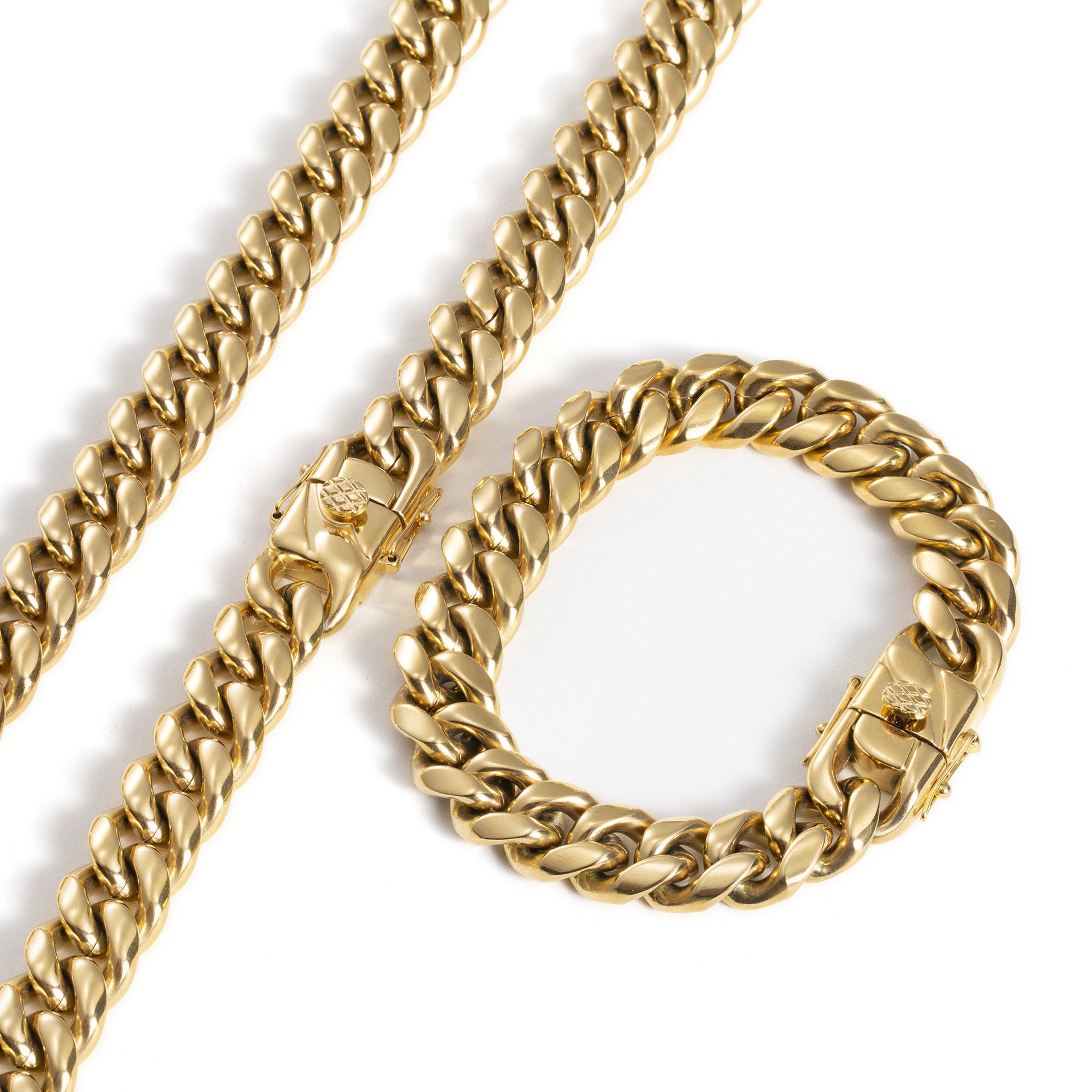 men necklace, cuban link chain, stainless steel jewelry, gold silver chain, iced out clasp, hip hop style, statement necklace, bold chain, streetwear jewelry, durable daily wear XL-072