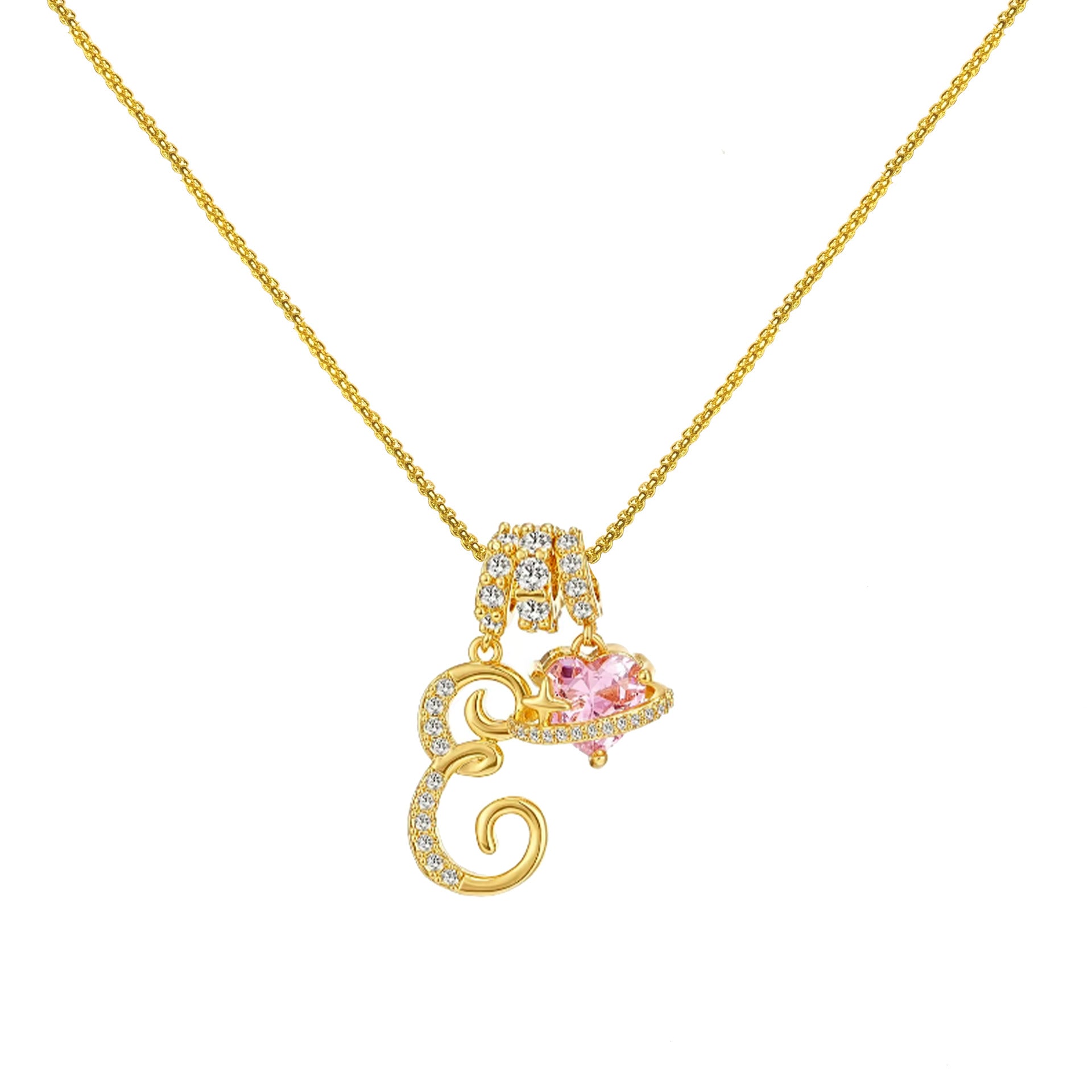 Dopamine 26 Alphabet Necklace Luxury-inspired, niche, sophisticated jewelry for young women XL-112