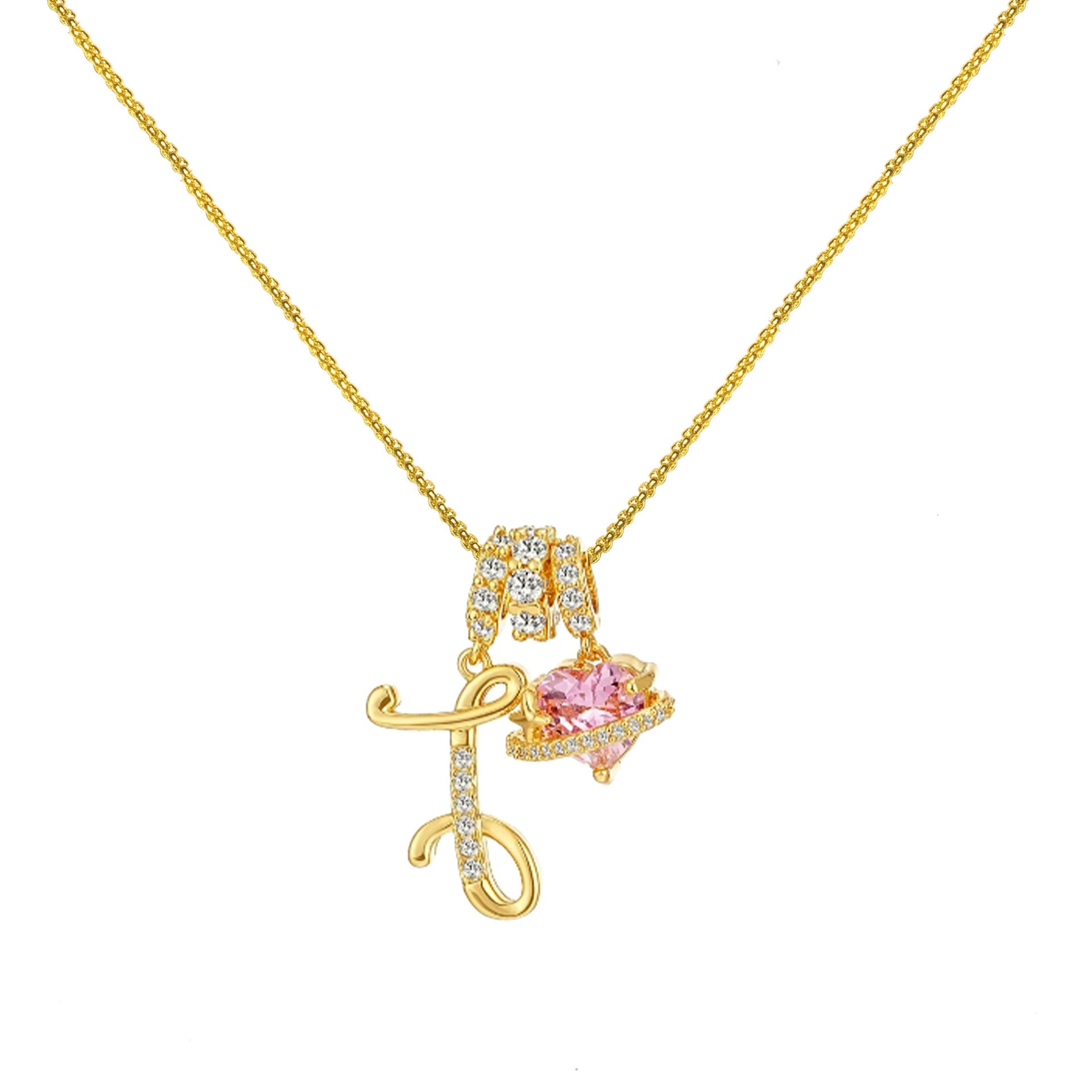 Dopamine 26 Alphabet Necklace Luxury-inspired, niche, sophisticated jewelry for young women XL-112