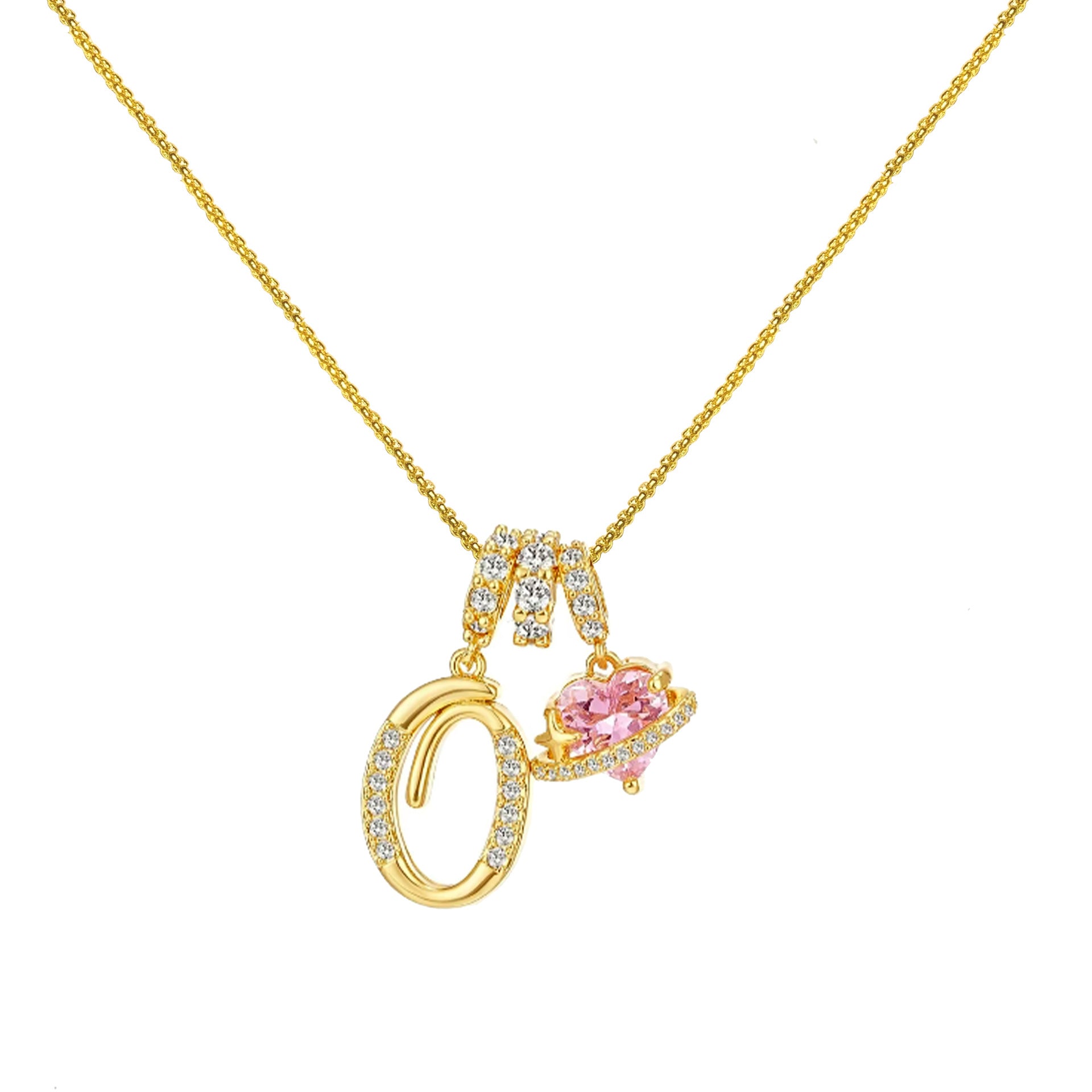 Dopamine 26 Alphabet Necklace Luxury-inspired, niche, sophisticated jewelry for young women XL-112