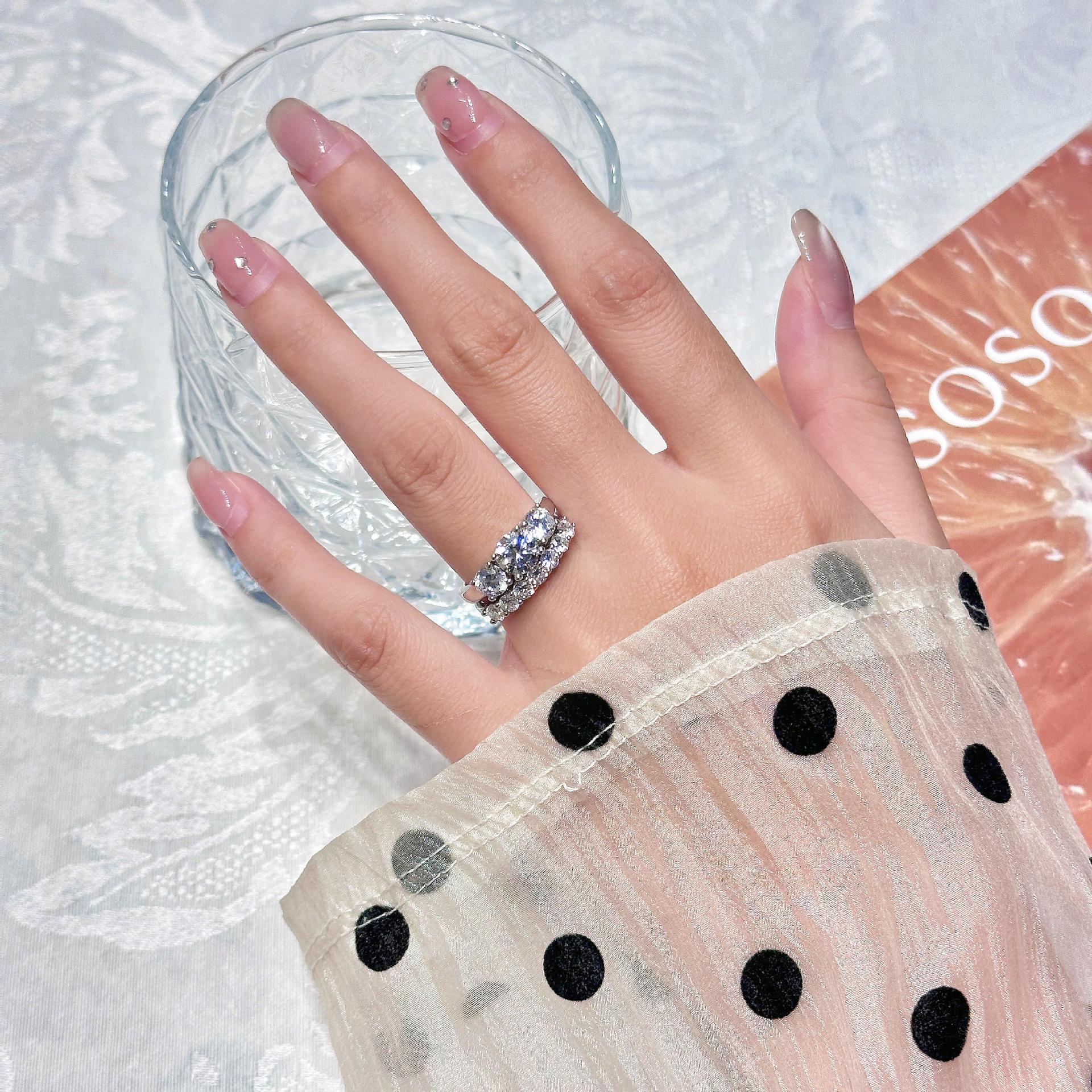 1-Carat 5A Zircon Classic Diamond Ring for Women JZ-129