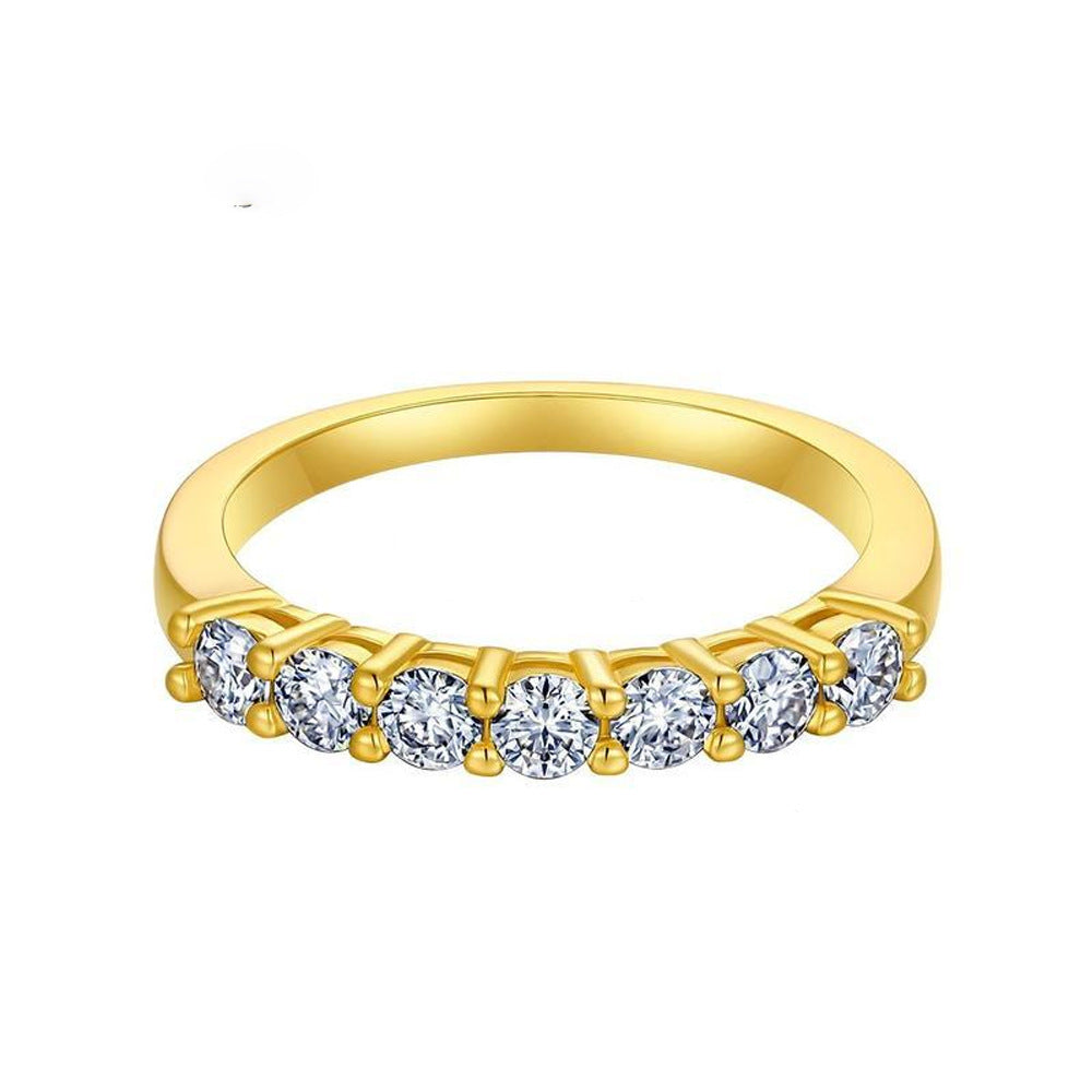 1-Carat 5A Zircon Classic Diamond Ring for Women JZ-129